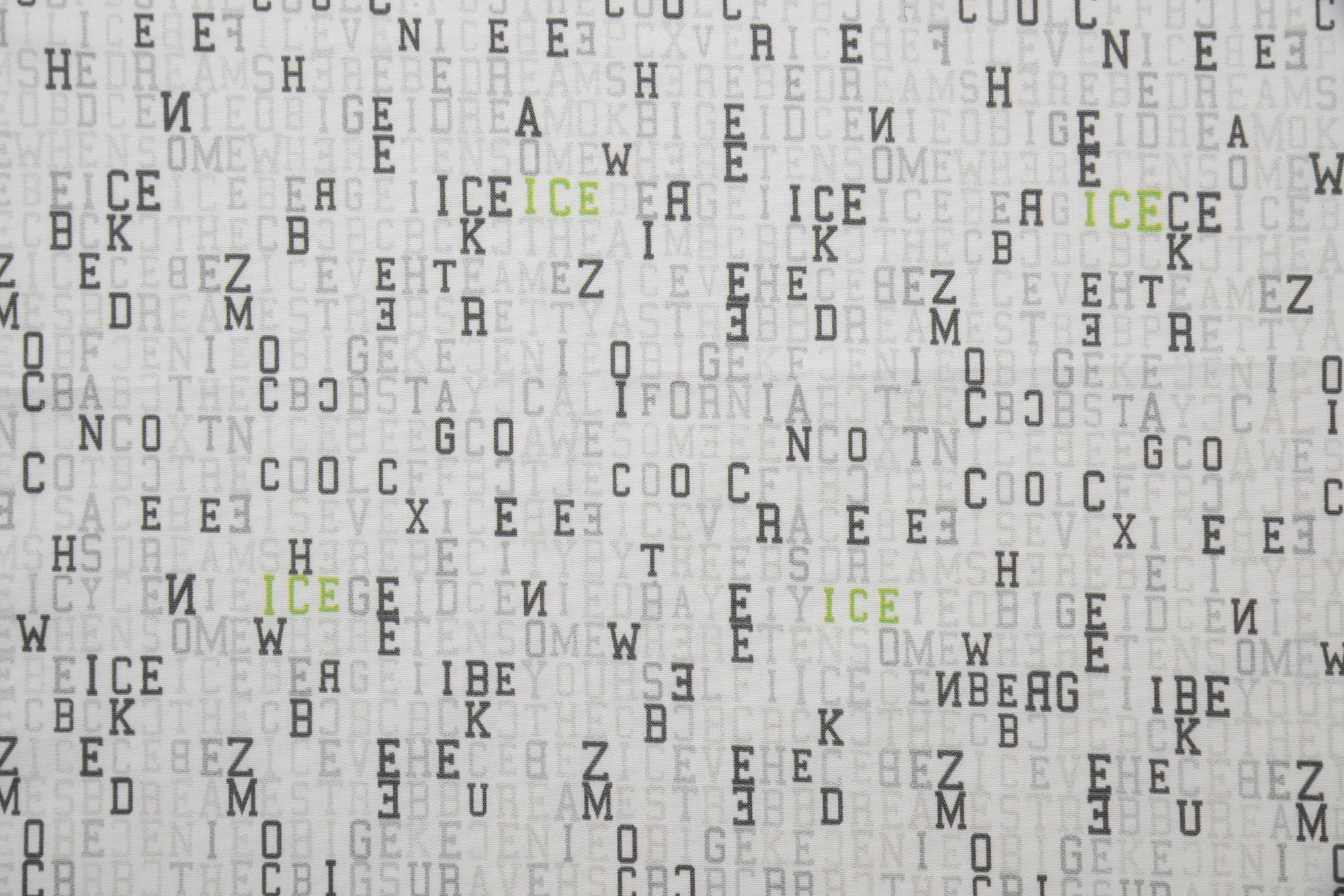 in words - Baumwollstretch in words - Baumwollstretch