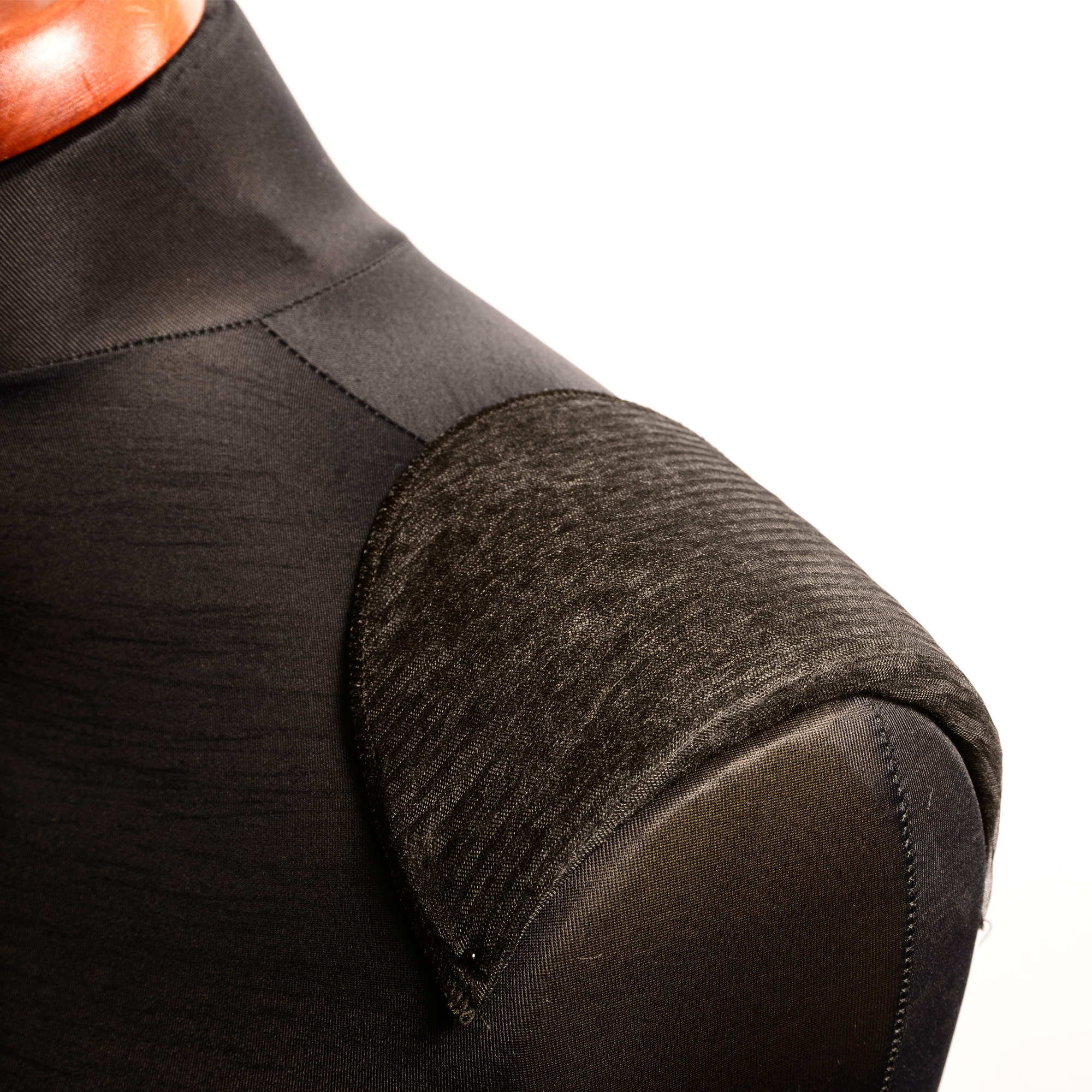 Schulterpolster Blusen - Farbe: schwarz